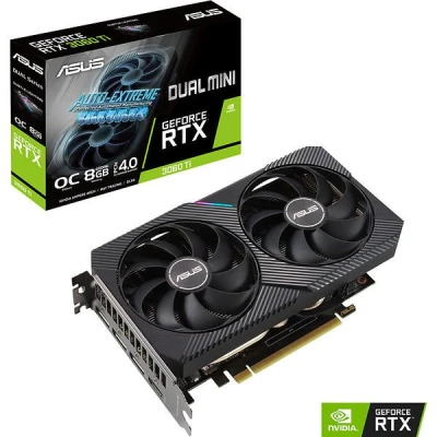 Asus GeForce RTX 3060 Ti Dual Mini OC V2 HDMI 3xDP 8GB